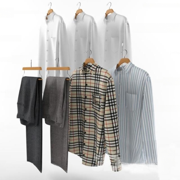 现代服装 服饰3D模型