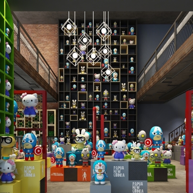 现代玩具店3D模型