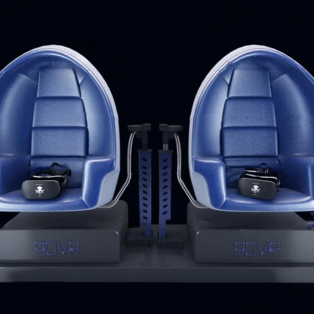 现代虚拟现实VR互动座椅3D模型