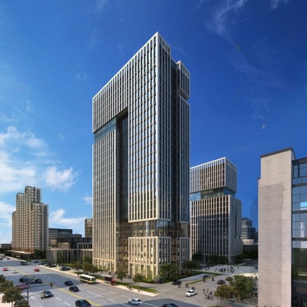 现代建筑办公大楼3D模型