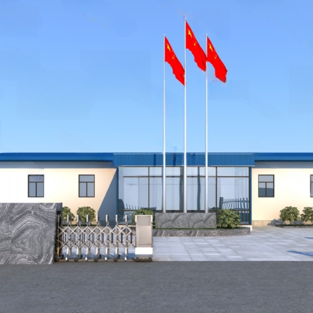 现代厂房建筑3D模型