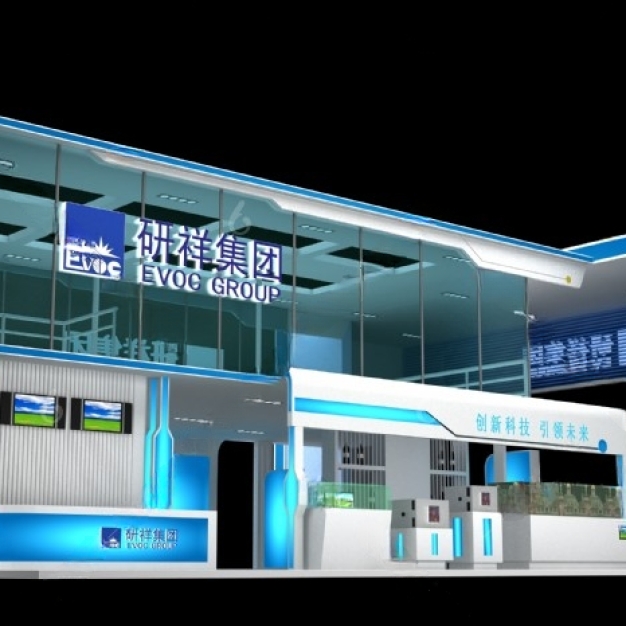 现代展厅3D模型