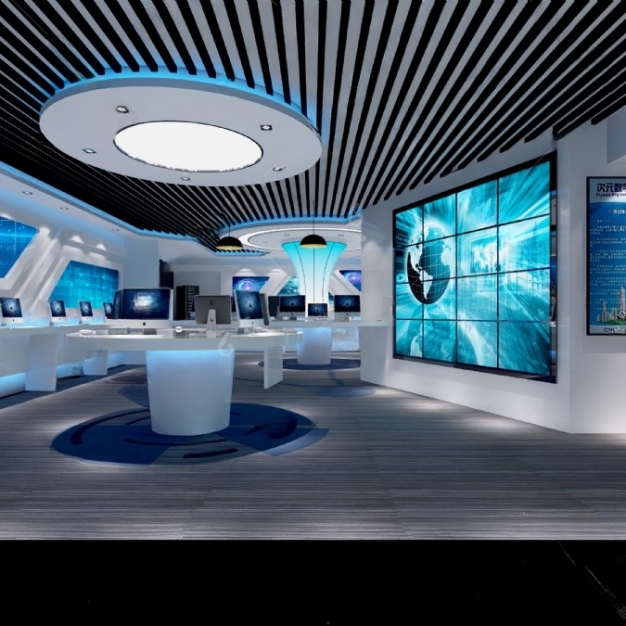 现代展厅3D模型