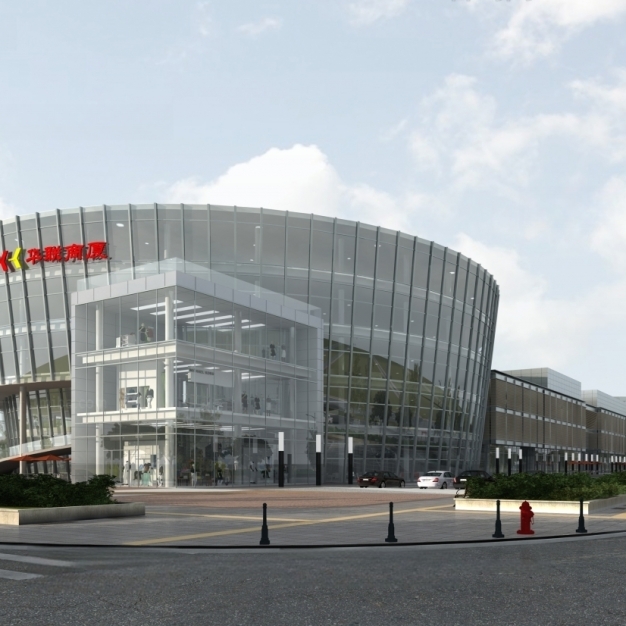 现代建筑外观3D模型