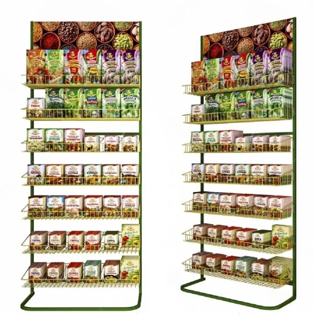 现代零食货架3D模型