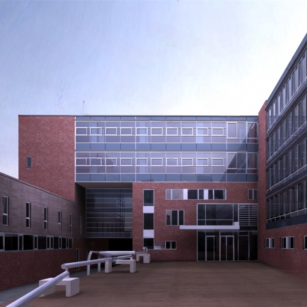 现代建筑外观3D模型