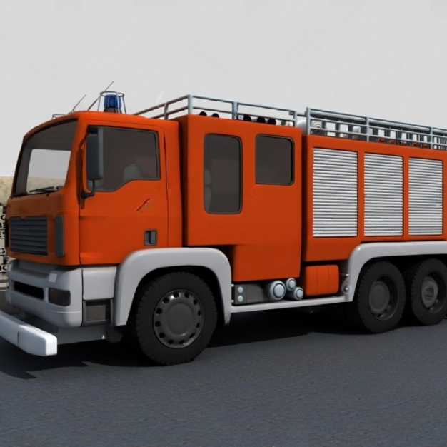 消防车3D模型