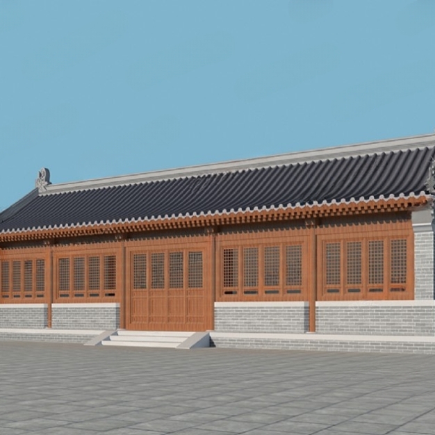 中式古建3D模型