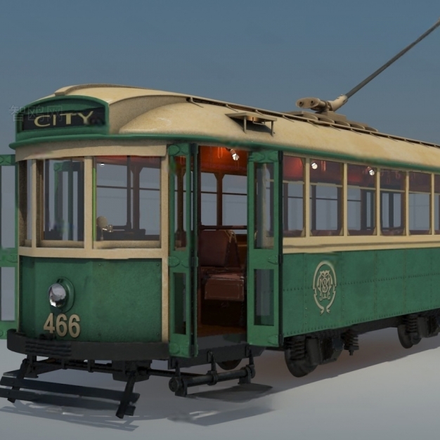火车3D模型