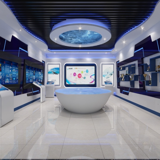 现代展厅3D模型
