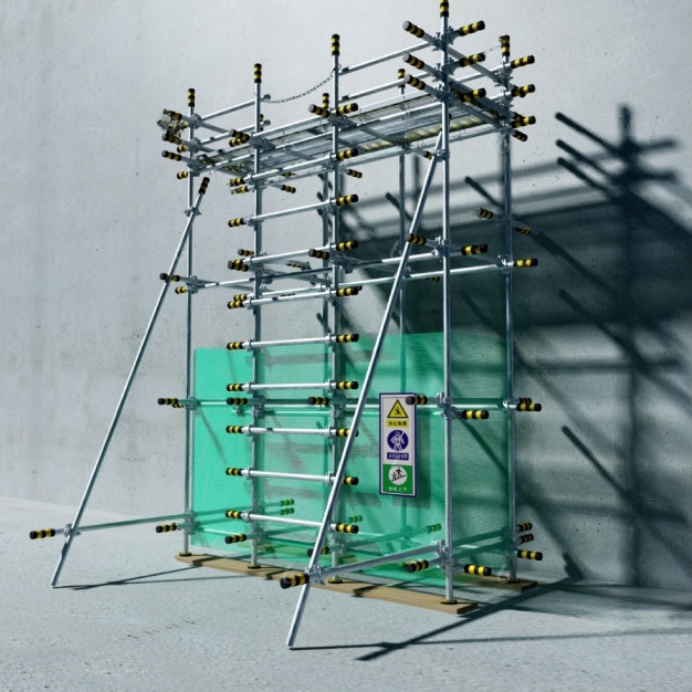 脚手架3D模型