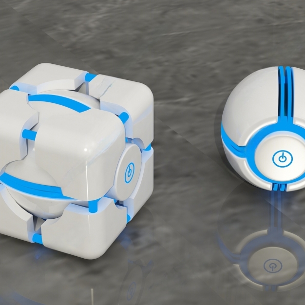 现代音箱3D模型