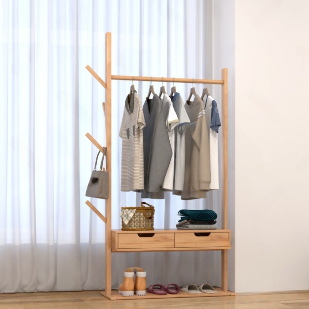 现代衣架衣服3D模型