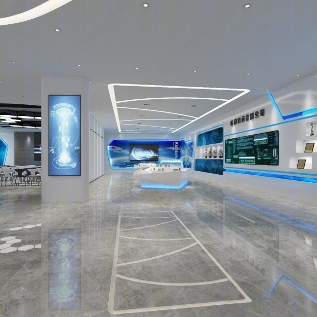 现代展厅3D模型