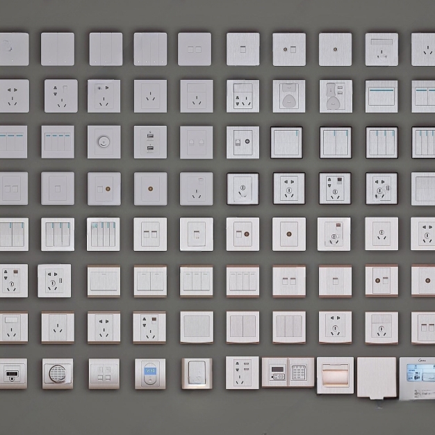 开关插座面板3D模型