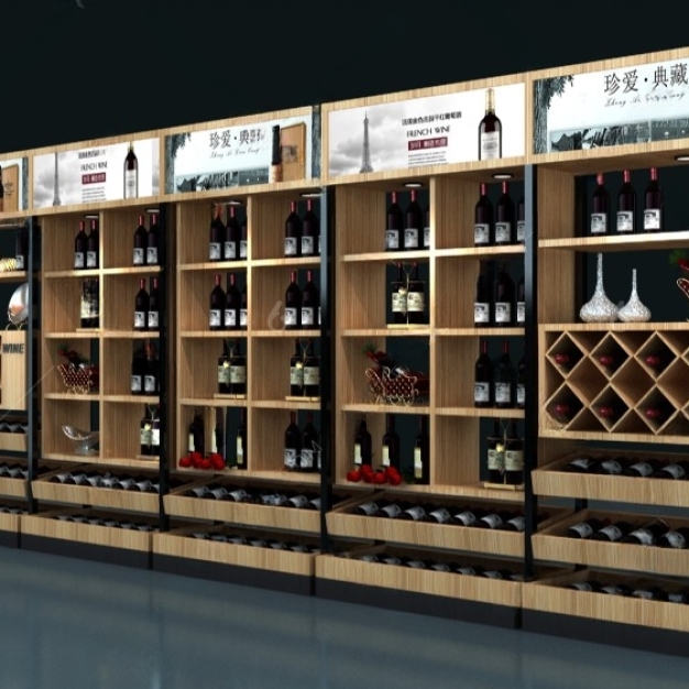 现代酒柜 货柜 展柜3D模型