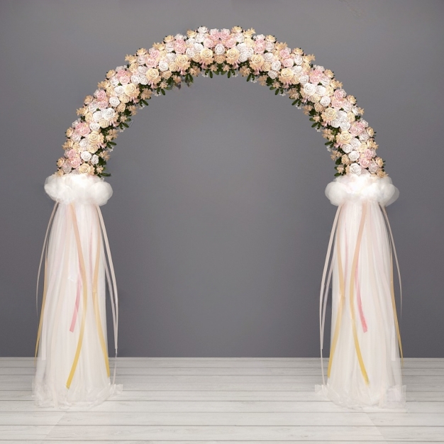 婚礼拱门 花艺 美陈3D模型