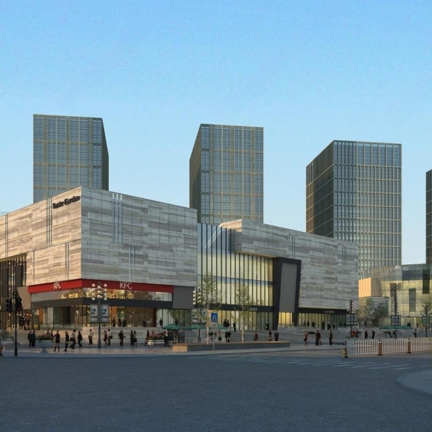 现代商业建筑3D模型