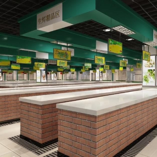 菜市场 农贸市场3D模型