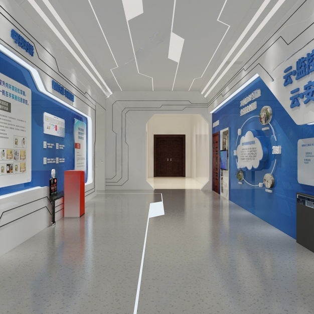 现代展厅3D模型