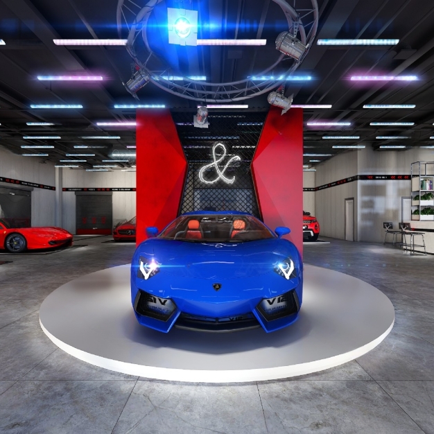 汽车展厅3D模型