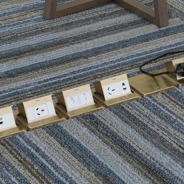 插座面板 地插3D模型