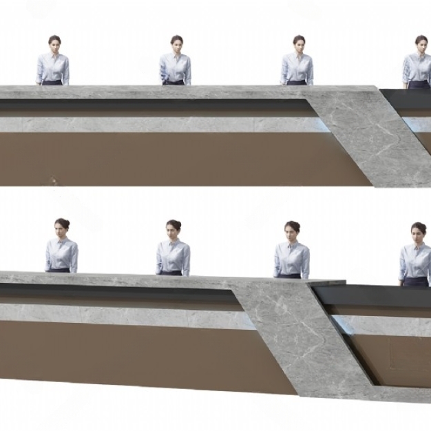 接待台3D模型