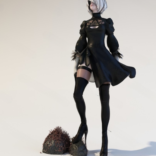 游戏人物3D模型