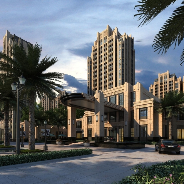 欧式建筑3D模型