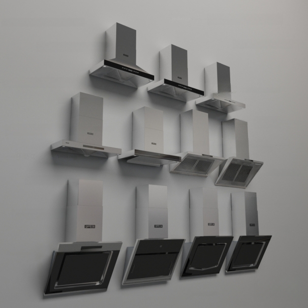 抽油烟机3D模型