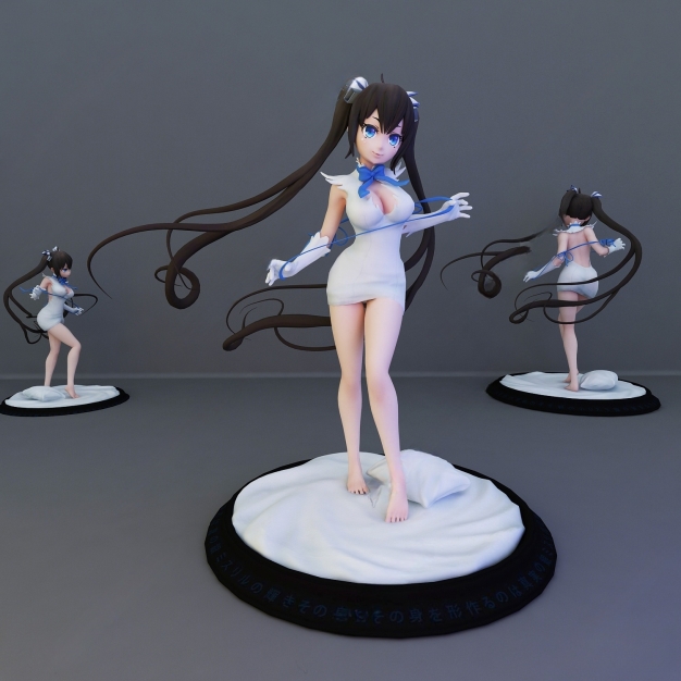 卡通人物3D模型