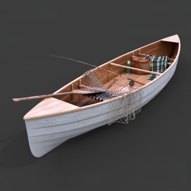 渔船  小船3D模型