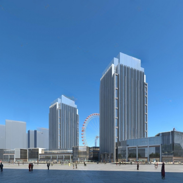 现代建筑大楼3D模型