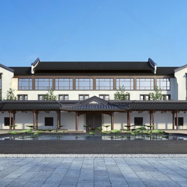中式古建3D模型