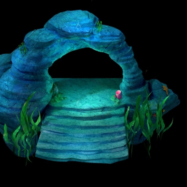 卡通场景3D模型