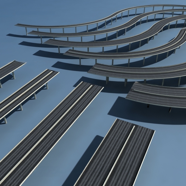 公路  立交桥3D模型