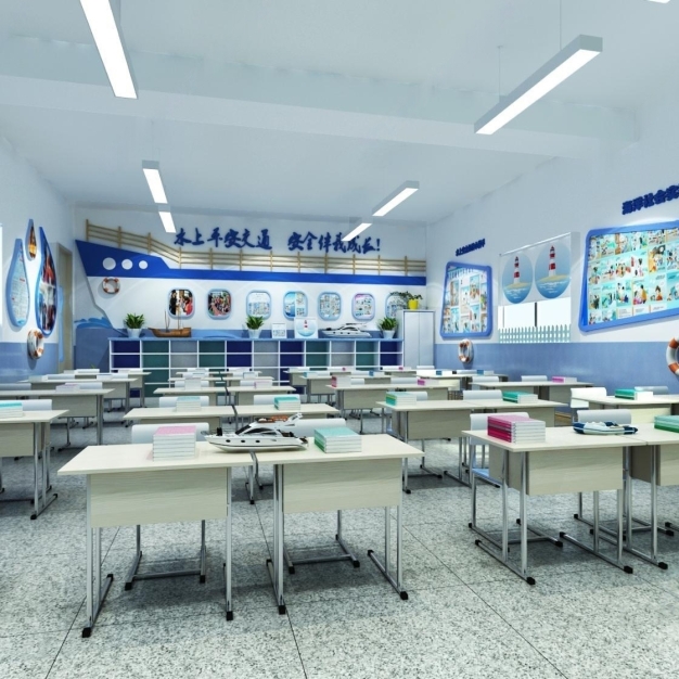现代学教室3D模型