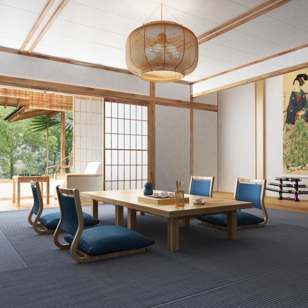 日式茶室3D模型