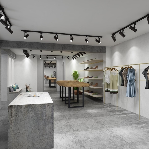 现代服装店3D模型