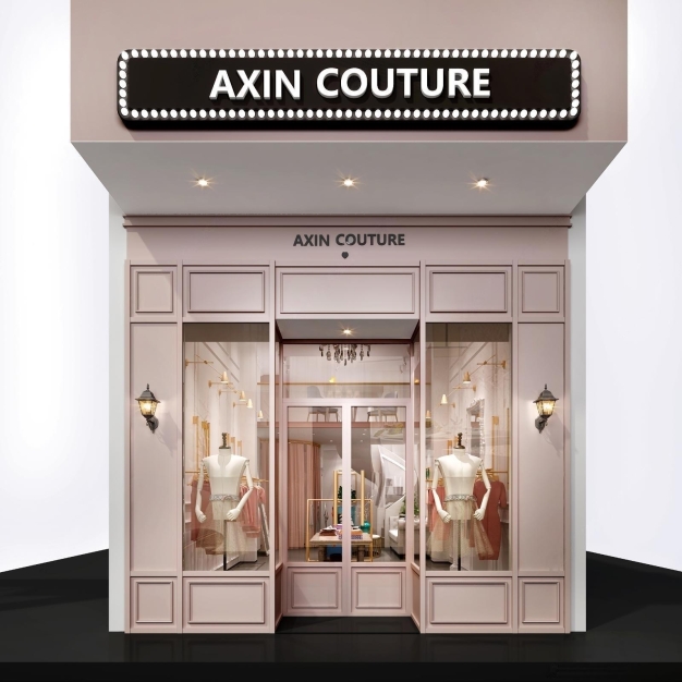 现代服装店 女装店3D模型