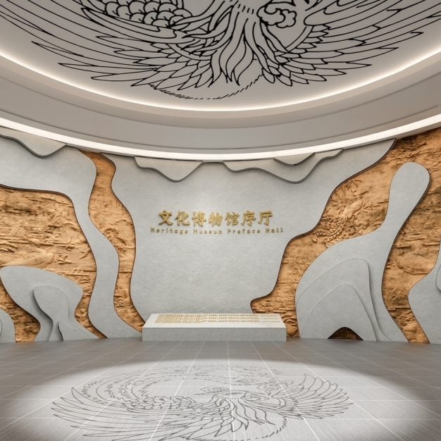 博物馆展厅3D模型
