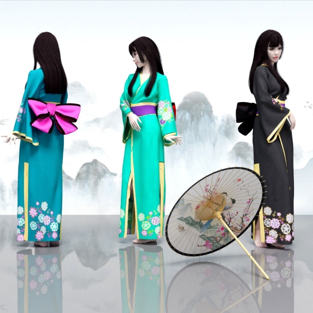人物  女人3D模型