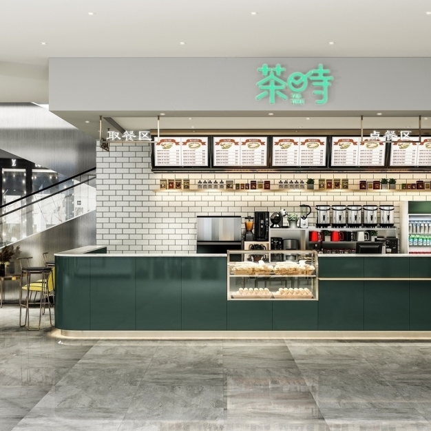 奶茶店3D模型