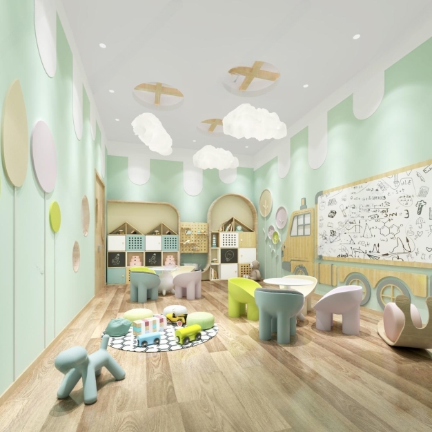 幼儿园3D模型