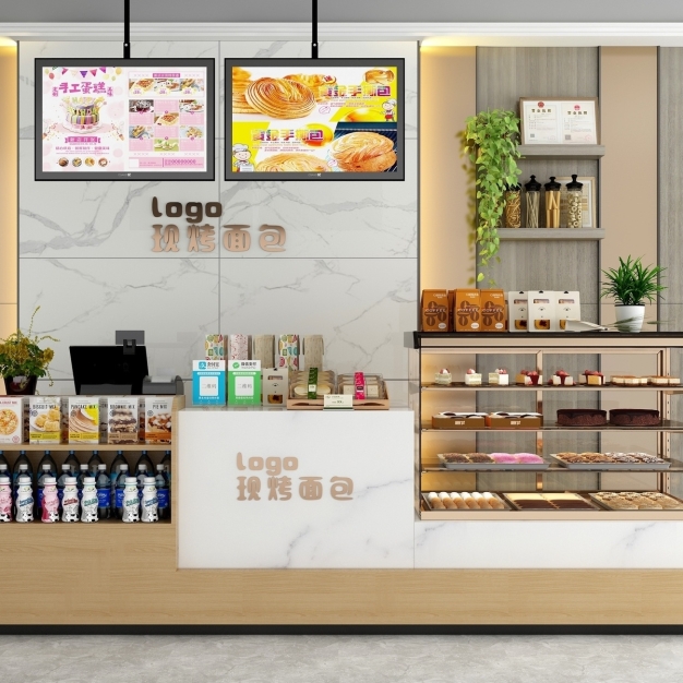 蛋糕店3D模型