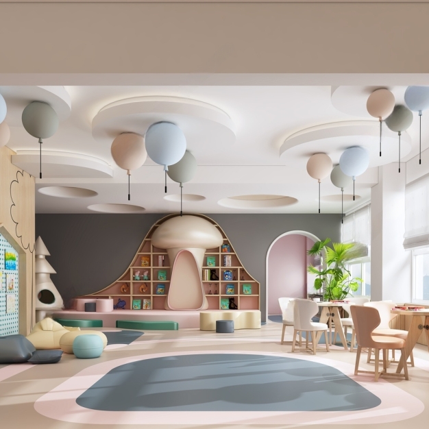 幼儿园3D模型