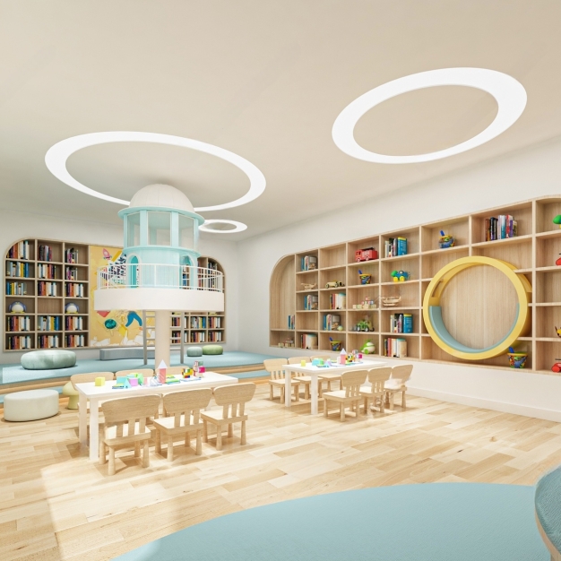 幼儿园3D模型