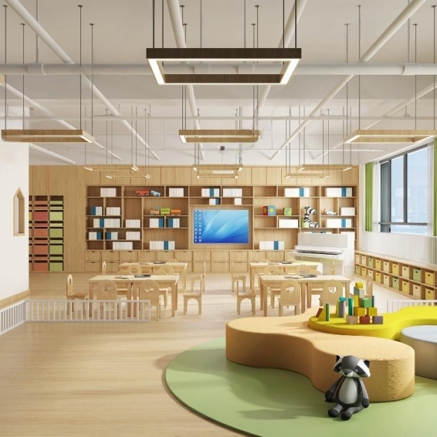 幼儿园3D模型