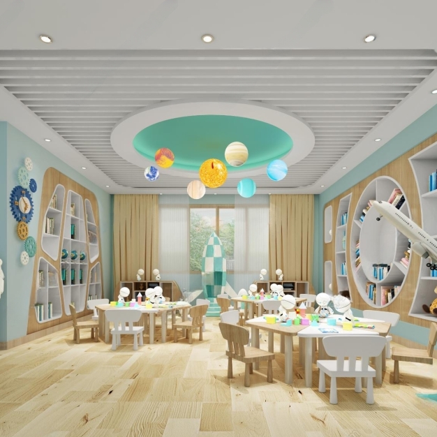 幼儿园3D模型