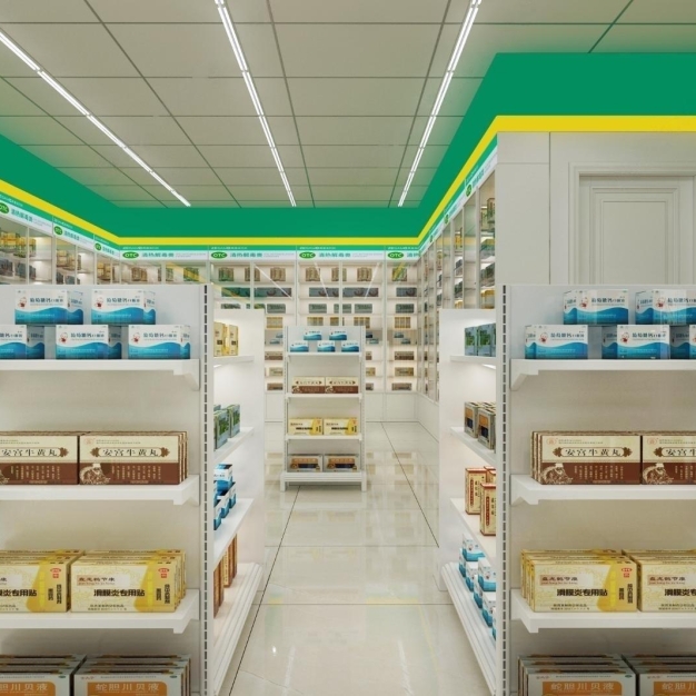 现代药店3D模型